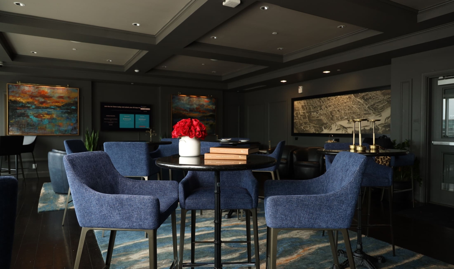 the drawing room table